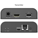 Digitus HDMI KVM IP Extender Set, KVM-Switch schwarz, 4K/60Hz