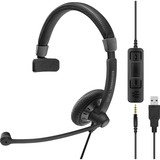 EPOS SC 45 USB MS, Headset schwarz, USB