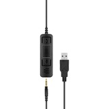EPOS SC 45 USB MS, Headset schwarz, USB
