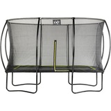 Exit Toys Trampolin Silhouette, Fitnessgerät schwarz, rechteckig, 244 x 366 cm, inkl. Sicherheitsnetz