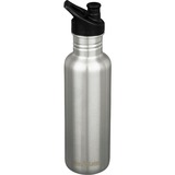 Klean Kanteen Trinkflasche Classic 800ml edelstahl (gebürstet), mit SPORT CAP