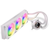 Krux HydroGlance 360 LCD White, Wasserkühlung weiß