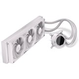 Krux HydroGlance 360 LCD White, Wasserkühlung weiß