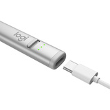 Logitech Crayon, Eingabestift silber, für alle ab 2018 veröffentlichten iPads