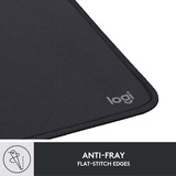 Logitech Mouse Pad Studio, Mauspad schwarz