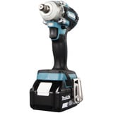 Makita Akku-Kombo-Kit DLX2533TJ, Akku-Bohrschrauber DDF489Z + Akku-Schlagschrauber DTW300Z, 18Volt blau/schwarz, 2x Li-Ionen Akku 5,0Ah, MAKPAC
