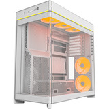 Montech HS01 PRO , Tower-Gehäuse weiß, Tempered Glass