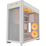 Montech HS01 PRO , Tower-Gehäuse weiß, Tempered Glass