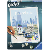 Ravensburger CreArt - Farbenfrohes Barcelona, Malen 