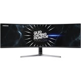 SAMSUNG CRG90 C49RG90SSP, Gaming-Monitor 124 cm(49 Zoll), schwarz, UWQHD, AMD Free-Sync, 120Hz Panel