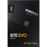Samsung 870 EVO 4 TB, SSD SATA 6 Gb/s, 2,5", intern