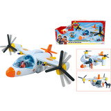 Simba Feuerwehrmann Sam Fire Swift Rettungsflugzeug, Spielfahrzeug 
