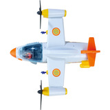 Simba Feuerwehrmann Sam Fire Swift Rettungsflugzeug, Spielfahrzeug 