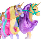 Spin Master Unicorn Academy - Abenteuer-Set, mit Ravenzella, Sophia, Ava, Wildstar, Leaf, Spielfigur 