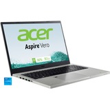 Acer Aspire Vero (AV15-51-55CG), Notebook grau, Windows 11 Home 64-Bit, 512 GB SSD