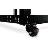 Alphacool ES 19" Open Frame Serverrack , Rack, Server-Gehäuse schwarz, 18 Höheneinheiten