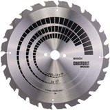 Bosch PRO Construct Wood Kreissägeblatt, Ø 350mm, 24Z Bohrung 30mm, für Tischkreissägen