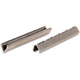 Digitus LWL Crimpspleißschutz, mit Telekomzulassung TS0338/96, Kabelführung silber, 15er Streifen, 