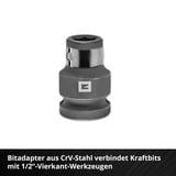 EINHELL KFZ-Impact-Stecknuss- und Bit-Set in XL-CASE, 32-teilig, Bit-Satz 