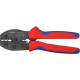 Knipex PreciForce Crimp-Zange 97 52 36 SB rot/blau, Abisolieren, Crimpen 0,5 - 6,0mm²