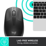 Logitech M190, Maus schwarz/anthrazit