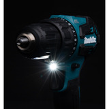 Makita Akku-Schlagbohrschrauber DHP490Z, 18Volt blau/schwarz, ohne Akku und Ladegerät