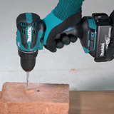 Makita Akku-Schlagbohrschrauber DHP490Z, 18Volt blau/schwarz, ohne Akku und Ladegerät