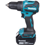Makita Akku-Schlagbohrschrauber DHP490Z, 18Volt blau/schwarz, ohne Akku und Ladegerät