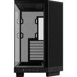 NZXT H6 Flow , Tower-Gehäuse schwarz, Tempered Glass