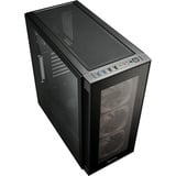 Sharkoon TG6 RGB Generalüberholt, Tower-Gehäuse schwarz, Front und Seitenteil aus gehärtetem Glas