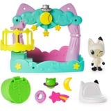 Spin Master Gabby's Dollhouse - Balkon-Spielset Pandy Paws Sternenhimmel, Spielfigur 