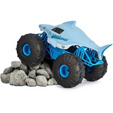 Spin Master Monster Jam Megalodon Storm, RC hellblau, 1:15