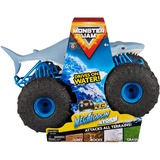 Spin Master Monster Jam Megalodon Storm, RC hellblau, 1:15