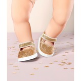 ZAPF Creation Baby Annabell® Schuhe Gold + Einlegesohlen, Puppenzubehör 