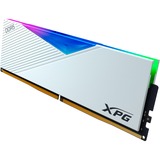 ADATA DIMM 16 GB DDR5-5200  , Arbeitsspeicher weiß, AX5U5200C3816G-CLARWH, XPG LANCER RGB, INTEL XMP