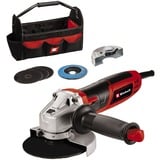 EINHELL Winkelschleifer TC-AG 125/850 Kit rot/schwarz, 850 Watt