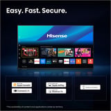 Hisense 55E7S PRO Hi-QLED-Fernseher 139 cm (55 Zoll), schwarz/dunkelgrau, UltraHD/4K, Free-Sync-Premium, 144Hz Panel