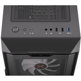 Krux Krux Orona, Tower-Gehäuse schwarz, Tempered Glass