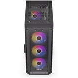  Krux Orona, Tower-Gehäuse schwarz, Tempered Glass