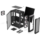  Krux Orona, Tower-Gehäuse schwarz, Tempered Glass