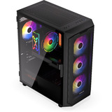  Krux Orona, Tower-Gehäuse schwarz, Tempered Glass