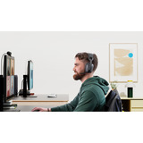 Logitech Zone Vibe Wireless, Headset graphit, Teams Version mit USB-C-Dongle