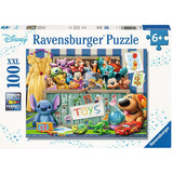 Ravensburger Kinderpuzzle Disney Pixar - Spielzeugsammlung 100 Teile
