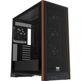 Thermaltake S370 WS Black, Tower-Gehäuse schwarz, Tempered Glass