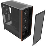 Thermaltake S370 WS Black, Tower-Gehäuse schwarz, Tempered Glass