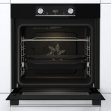 gorenje Black Steam Set, Backofen-Set schwarz