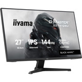 iiyama G-Master G2741QSU-B1 Black Hawk, Gaming-Monitor 68.6 cm (27 Zoll), schwarz (matt), QHD, IPS, HDMI, DP, G-Sync komp., USB-Hub, 144Hz Panel