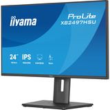 iiyama ProLite XB2497HSU-B1, LED-Monitor 60.5 cm (23.8 Zoll), schwarz (matt), FullHD, IPS, HDMI, DP, USB-Hub, erg. Standfuß, 120Hz Panel