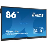 iiyama TE8602MIS-B1AG, Public Display schwarz, WLAN, Bluetooth, UltraHD/4K