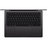 Apple MacBook Pro (14") 2025 CTO, Notebook schwarz, 32 GB, 1 TB (1 TB SSD), M5, MacOS, Deutsch, Nanotexturglas